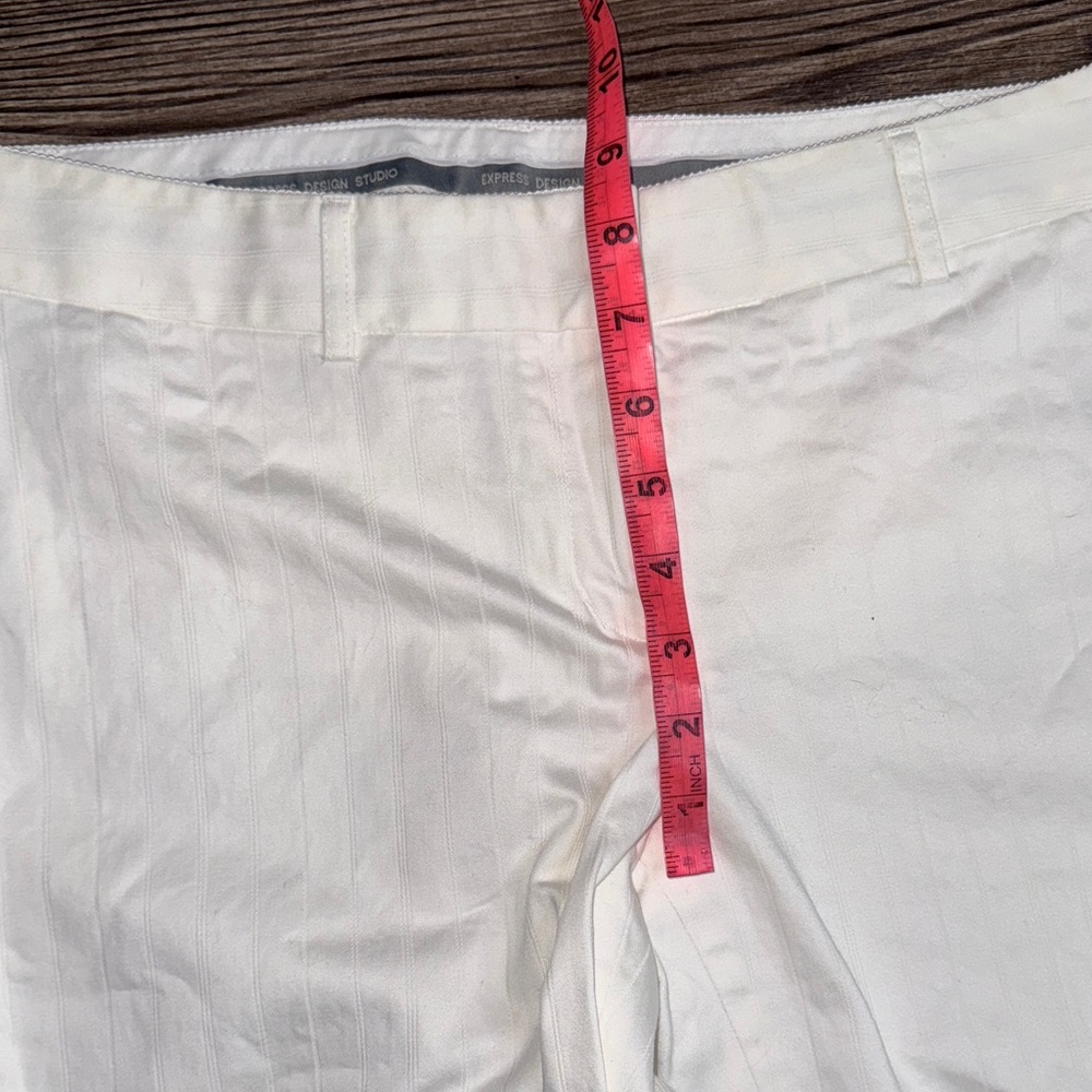 Express Design Studio - White Editor Striped Wide… - image 5